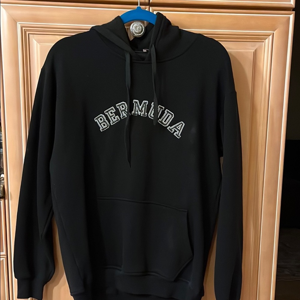 Black Bermuda Hoodie